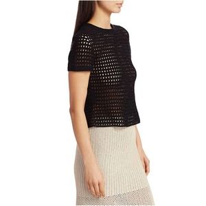 Rachel Comey Result Crochet Tee Size L
